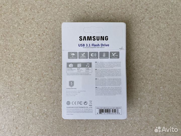 Флешка USB 3.1 Flash drive на 512 GB Bar Plus