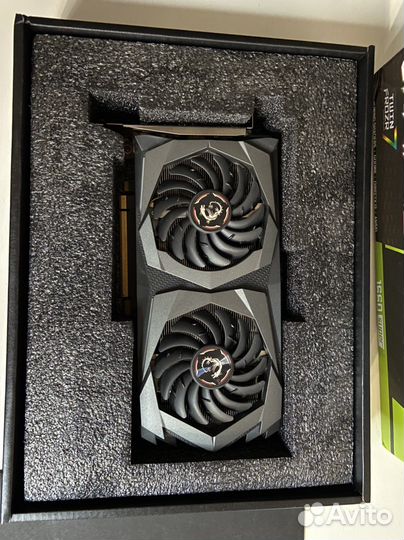 Видеокарта gtx 1660 super 6gb msi gaming X