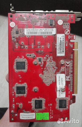 Видеокарта gtx 240