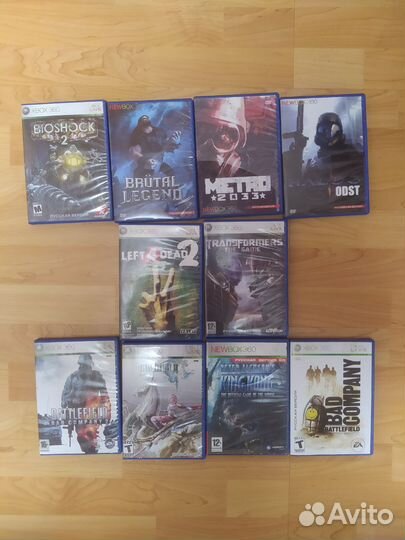 Диски на xbox 360