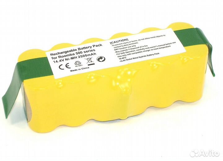 Аккумулятор iRobot Roomba 500, 510 14.4V 2500mAh