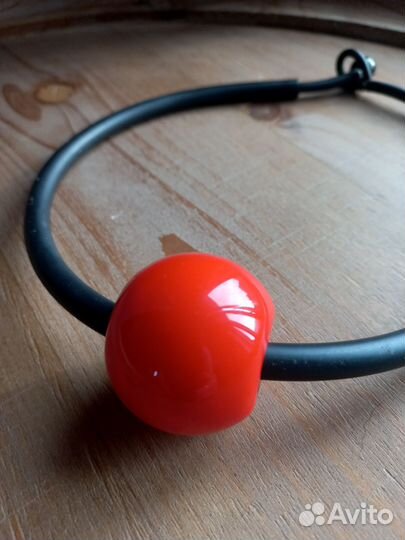 Муранское стекло колье шар есть 2х цветов чокер