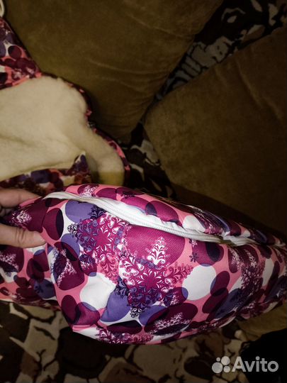 Утеплитель меховой на санки