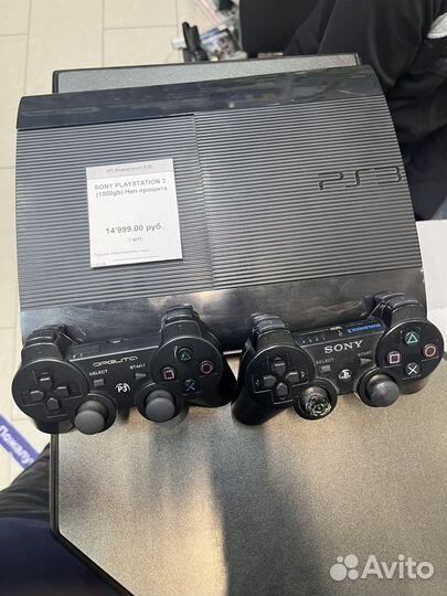 Sony playstation 3 super slim 1000gb прошитая