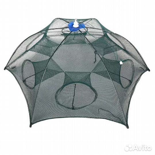 Автоматическая раколовка зонтик на 6 входов