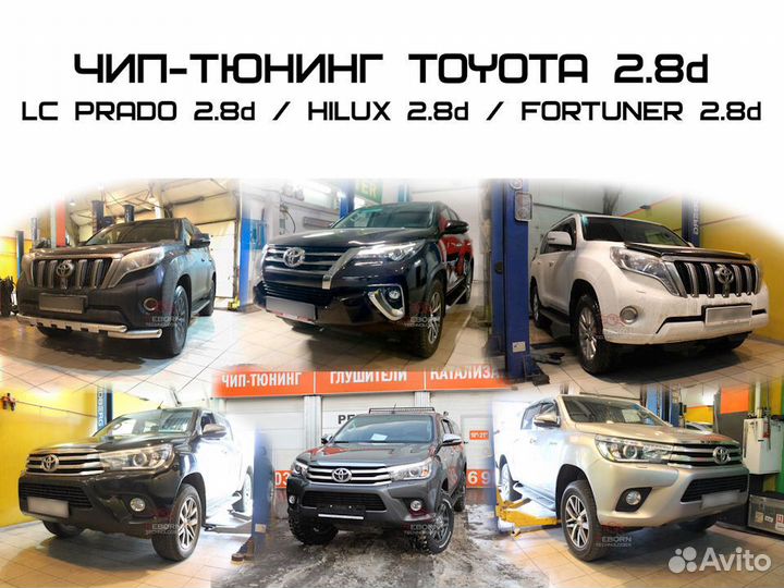 Чип-тюнинг Toyota Hilux