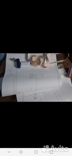 Печать выкройки на плоттере