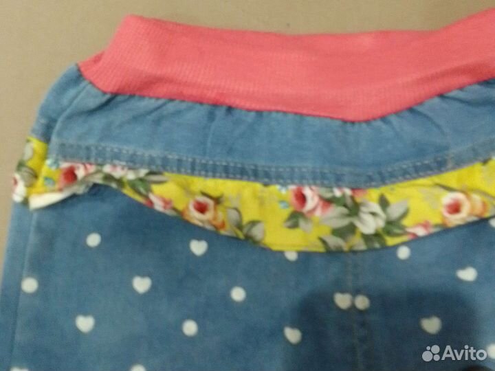 Джинсы для девочки 98 104