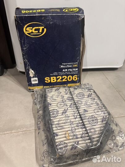 Фильтр воздушный SCT SB2206