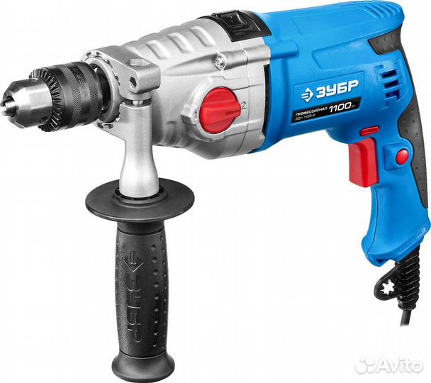 Зду-1100-2 эрмм2 Дрель ударная, зубр Профессионал