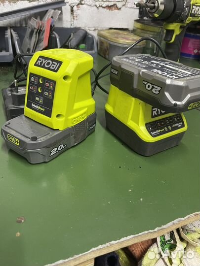 Аккумулятор ryobi one RB18L20 Зарядка для акб