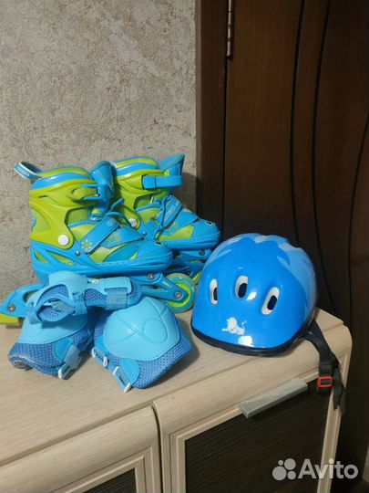 Детские ролики и защита