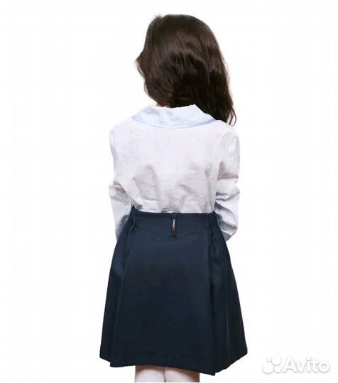 Новая синяя юбка размер 44-46