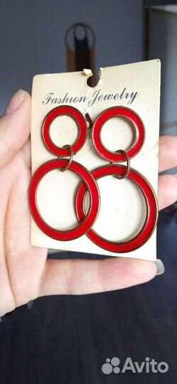 Серьги из полимерной глины