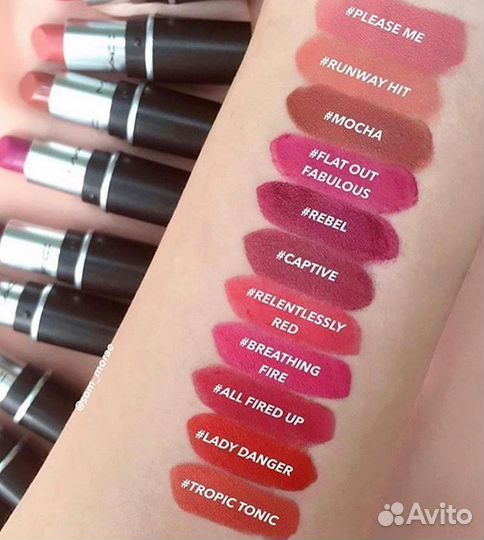 Помада MAC mini