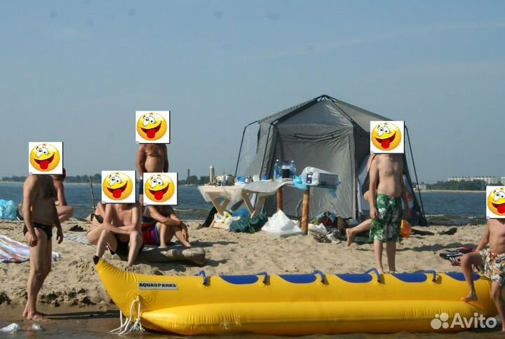 Водный банан 5 местный aquasparks