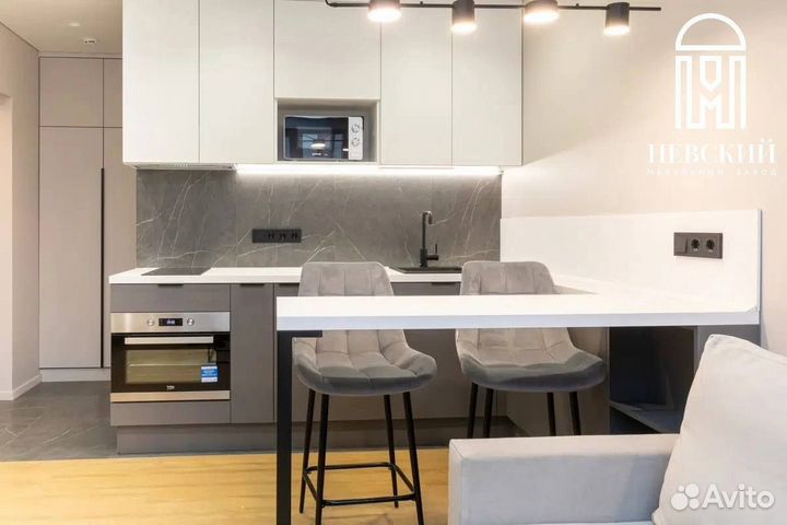 Кухня мдф под ключ