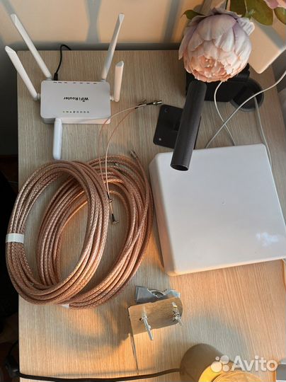 Комплект усилителя интернет на дачу/ дом