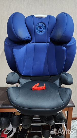 Детское автокресло Cybex Solution Q FIX Platinum