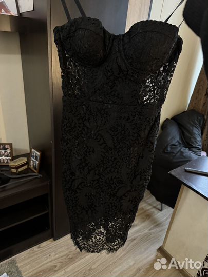 Платье вечернее кружевное