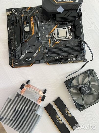 Материнская плата asus TUF Z390-plus gaming