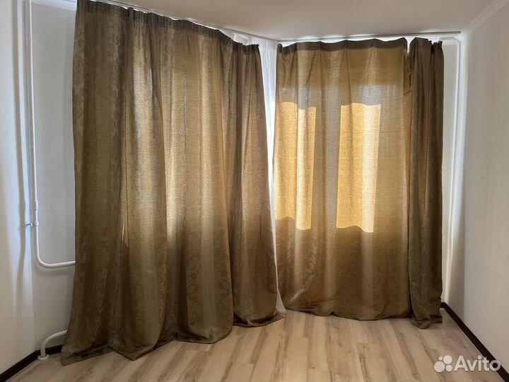 Шторы 4 штуки жаккард 2 метра