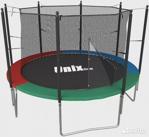 Батут unix line Simple 10 ft Color (inside)