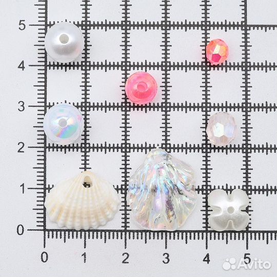 Розовый Набор бусин для рукоделия, творчества, мик