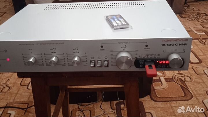 Усилитель романтика, колонки Вега 25 ас