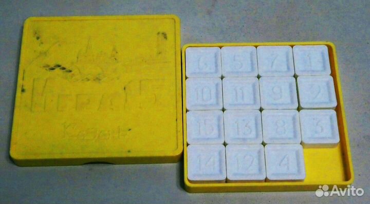 Головоломка пятнашки игра