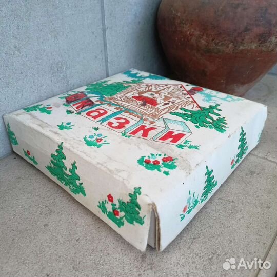 Кубики картонные 