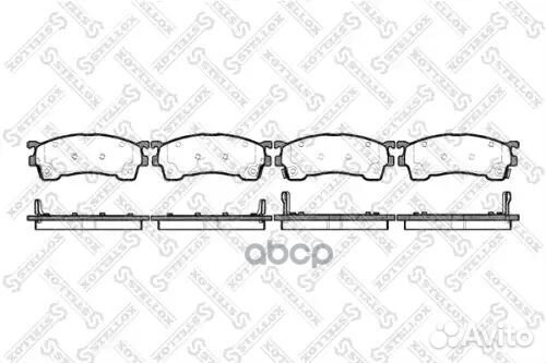 426 004-SX 415 04FDB950FDB984 колодки дисковые