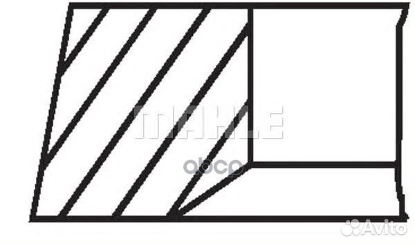039 99 N1 кольца поршневые d85x3.5x2x3 +0.6 (1