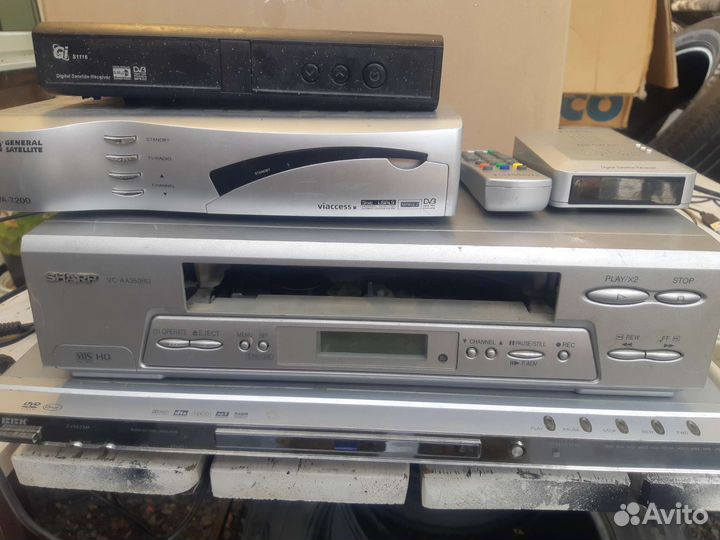 SAT.Ресивер. DVD.VHS