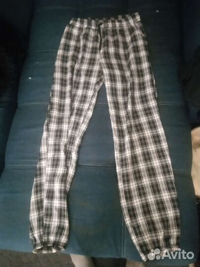 Клетчатые брюки