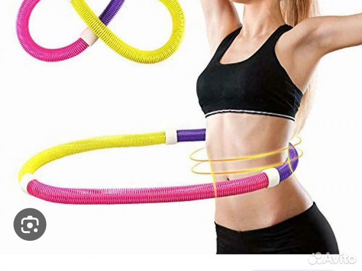Хула-хуп гибкий для похудения