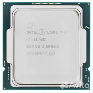 Intel Core i7-11700 8 ядер 16 потоков 4.9мгц