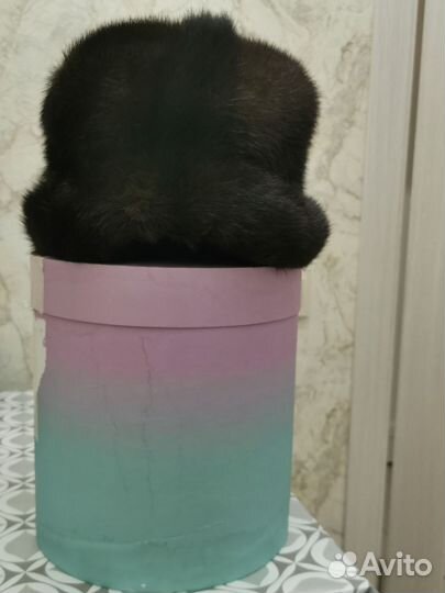 Шапка норковая женская 58-60 разм