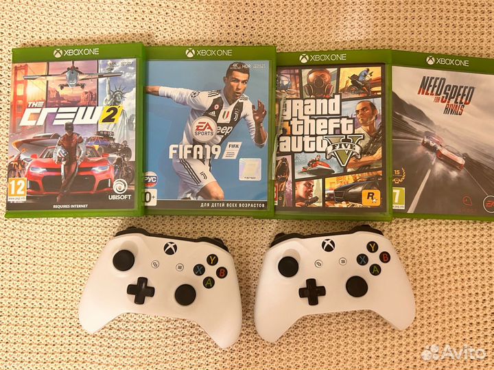 Xbox One s 1tb с играми