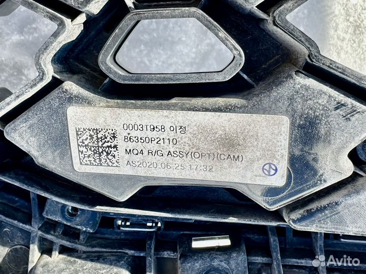 Решетка радиатора Kia Sorento mq4 2021гв