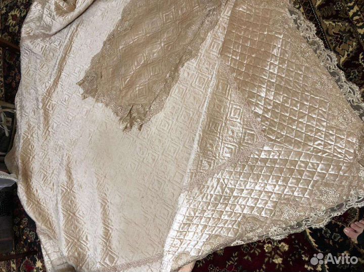 Покрывало на 2 х спальную кровать бу