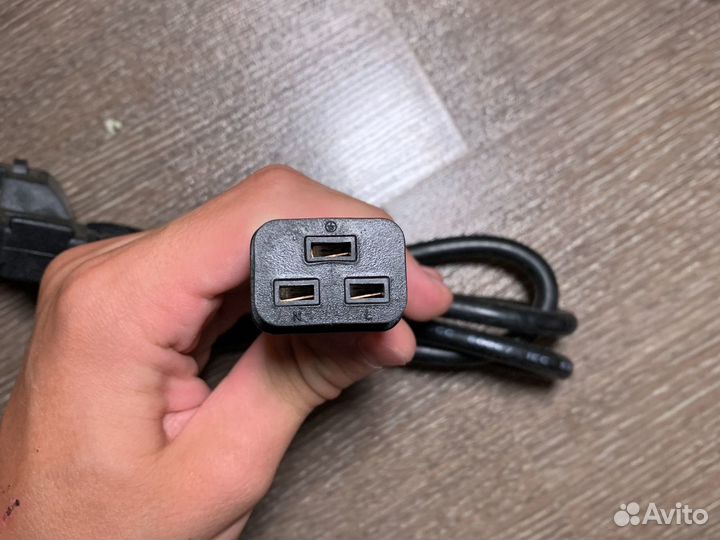 Кабель С19 3*2,5 длина 1,5 м