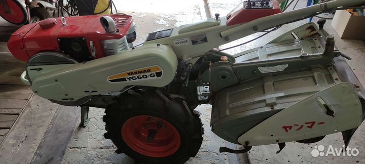 Японский дизельный мотоблок yanmar