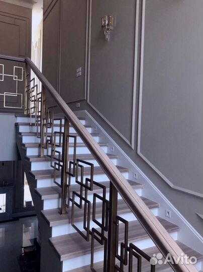 Лестница из лиственницы