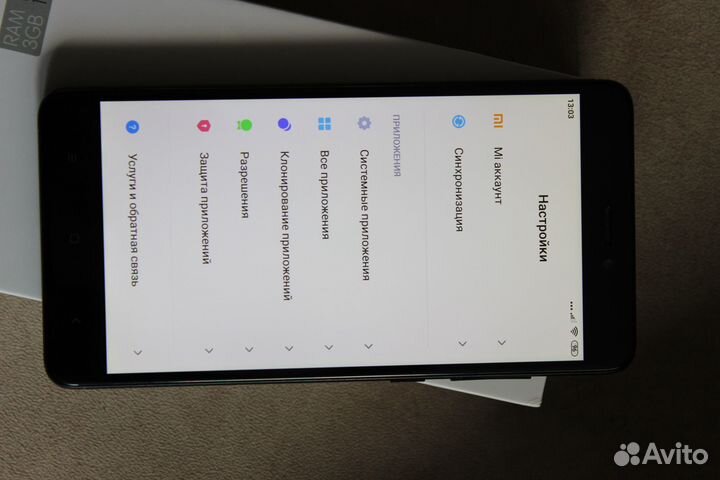 Xiaomi Redmi Note 4X, 3/16 ГБ