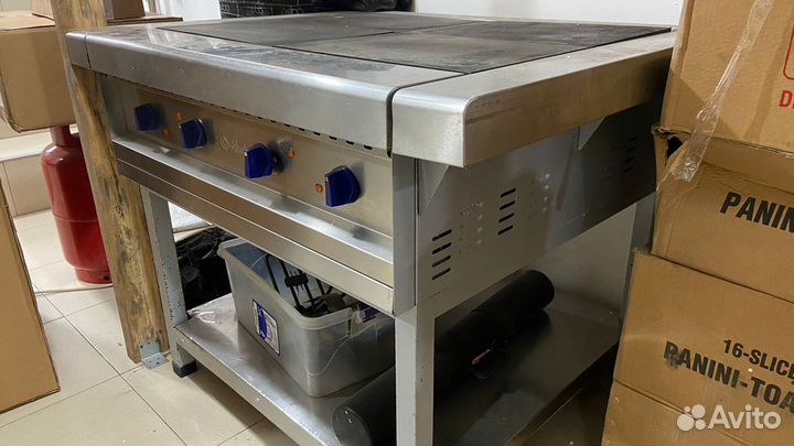 Плита электрическая 4 конфорки abat