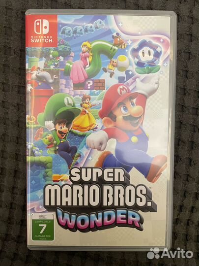 Игра Super Mario Bros. Wonder (Картридж Nintendo S