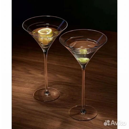 Набор бокалов для мартини и коктейлей 6шт