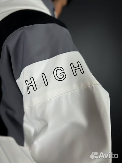 Анорак горнолыжный унисекс High Ex Белый