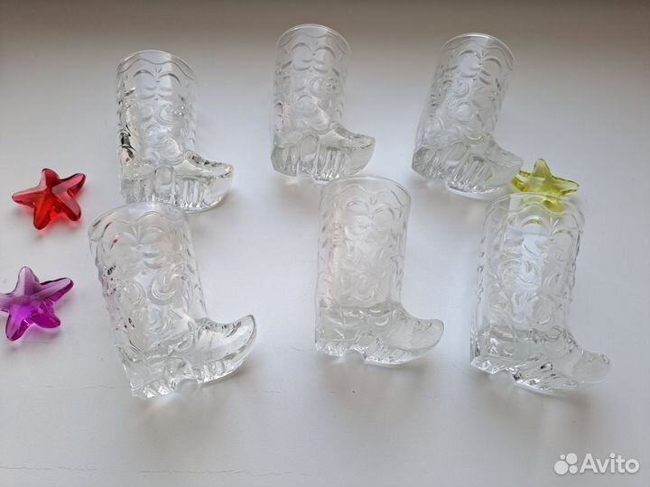 Набор рюмок Сапожки